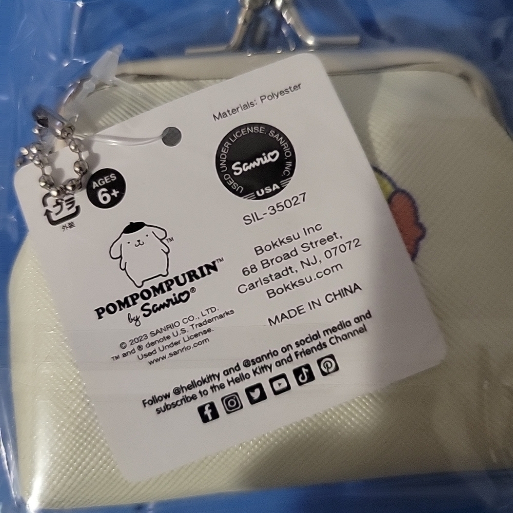 Hello Kitty/Sanrio X Bokksu Pompompurin Coin Purse - Picture 3 of 5
